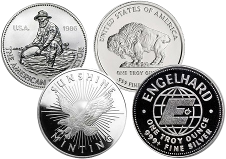 Silver Coins, Rounds
