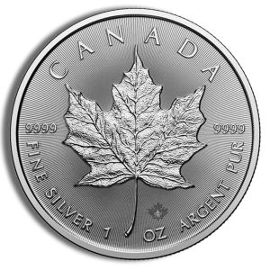 1 oz Silver Canadian Maple Leaf