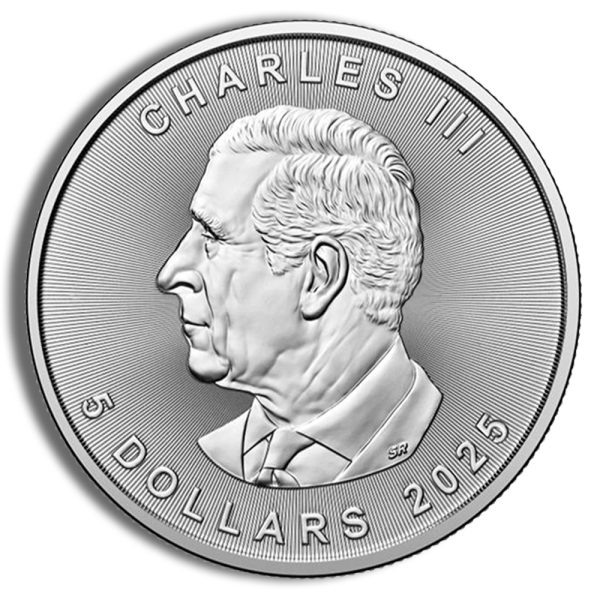 1 oz Silver Canadian Maple Leaf - Image 2