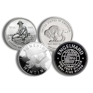 1oz Silver Round - Design Varies